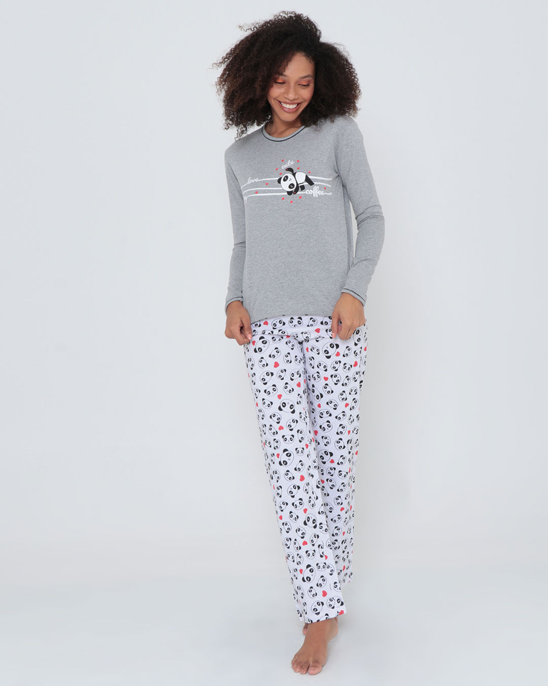Pij-Long-Silk-Panda-Cc-Estamp312928---Cinza-Claro