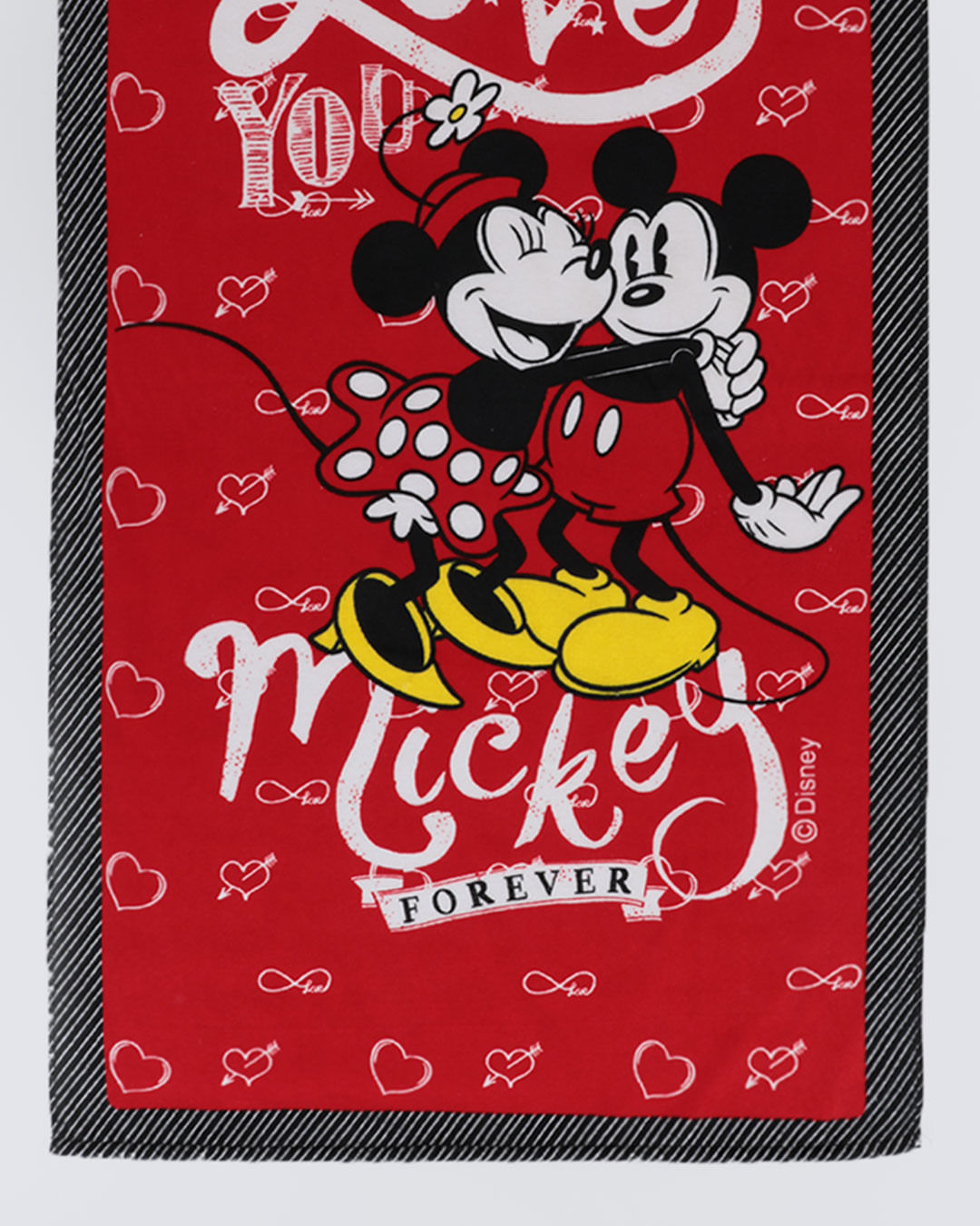 Toalha-Bh-Veludo-70x130-Mickey-Minnie---Vermelho-Medio