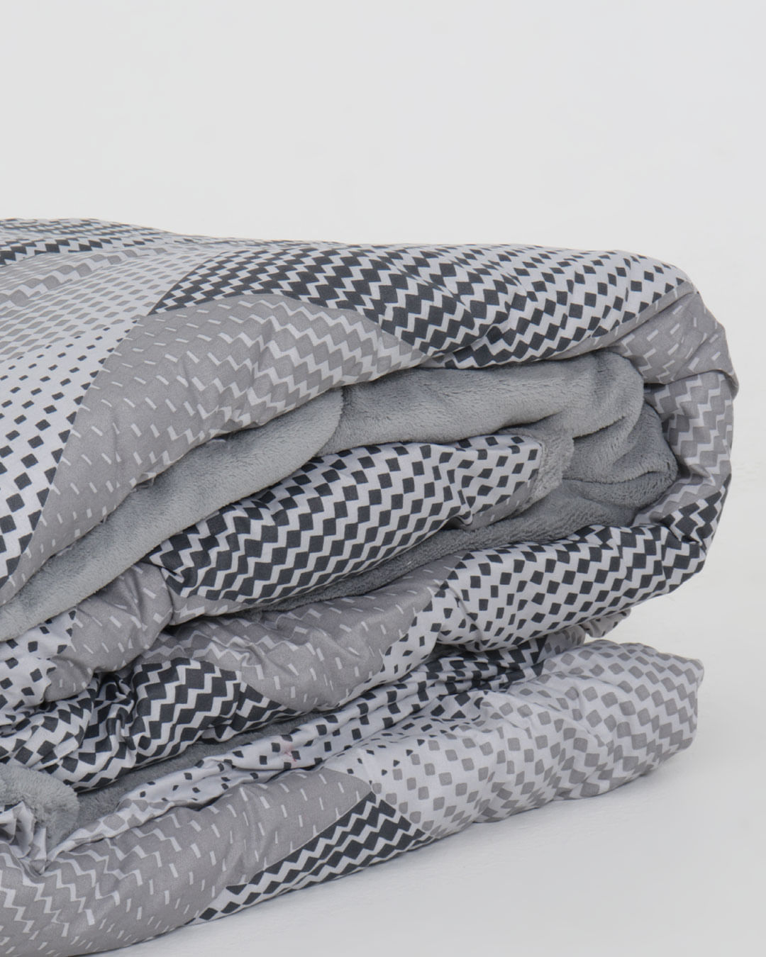 Coberdrom-Casal-Plush-Combo-Soft-Slim---Cinza-Claro