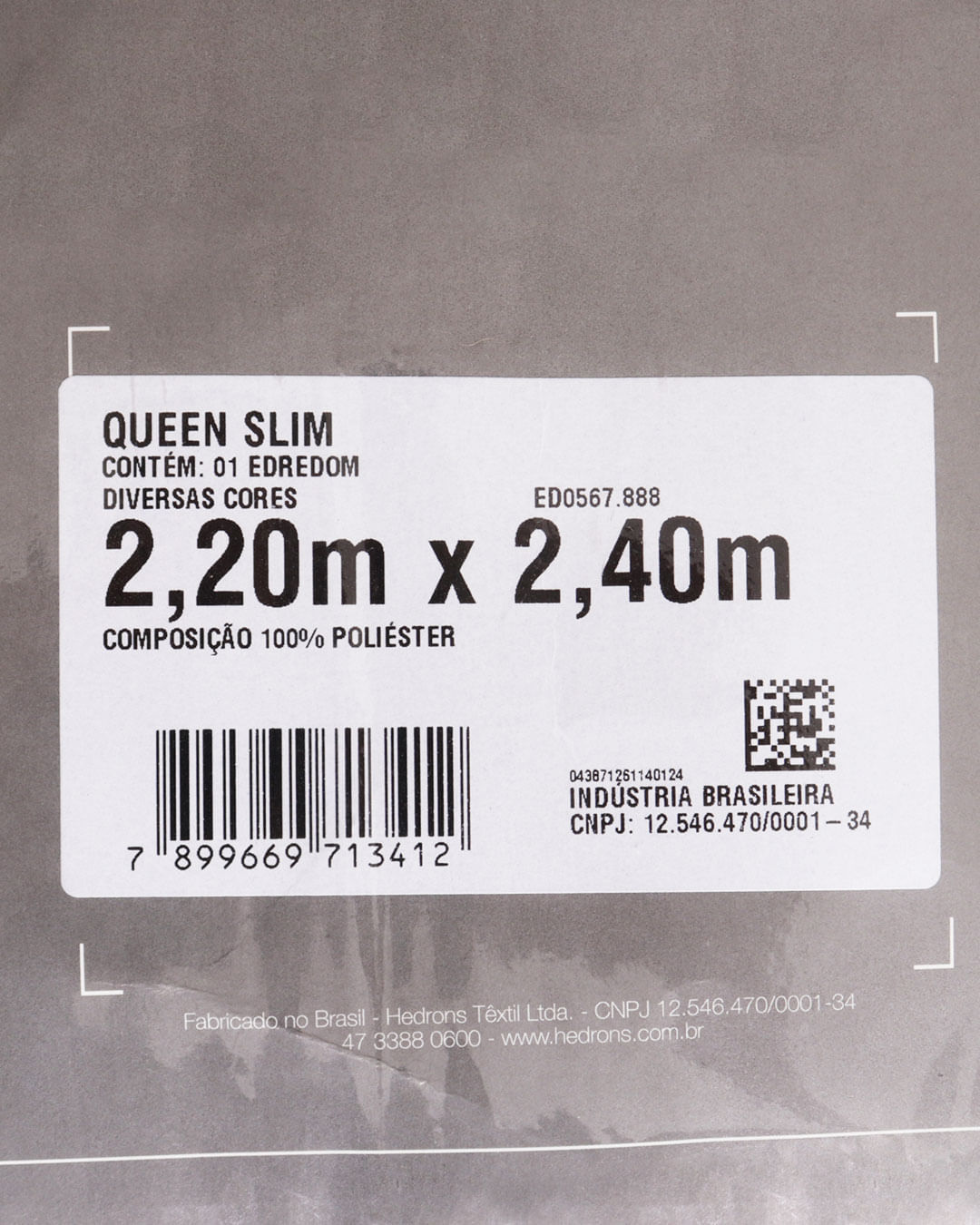 Coberdrom-Queen-Plush-Combo-Soft--Slim---Azul-Medio