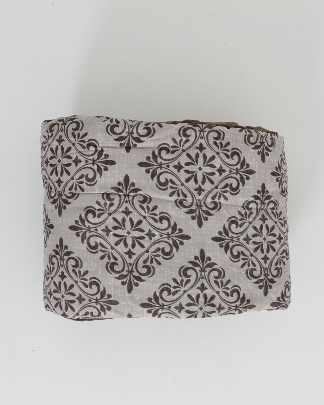 Coberdrom-Queen-Plush-Combo-Soft--Slim---Marrom-Medio
