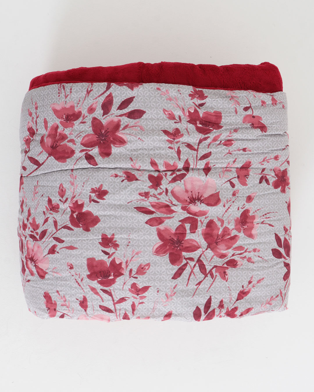 Coberdrom-Queen-Plush-Combo-Soft--Slim---Vermelho-Medio