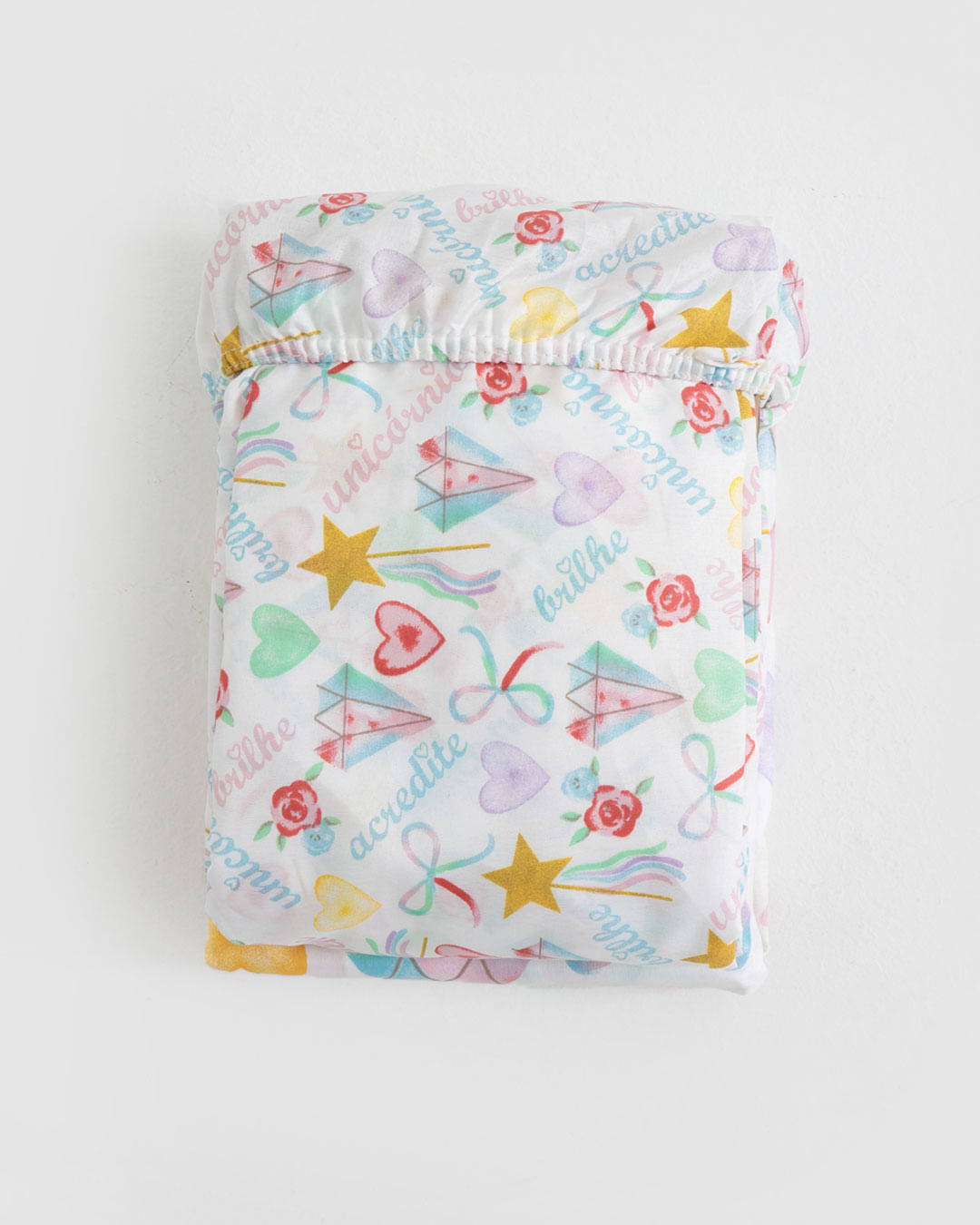 Jg-Cama-Solt-Unicorn-Glam-B---3-Pcs---Branco-Outros