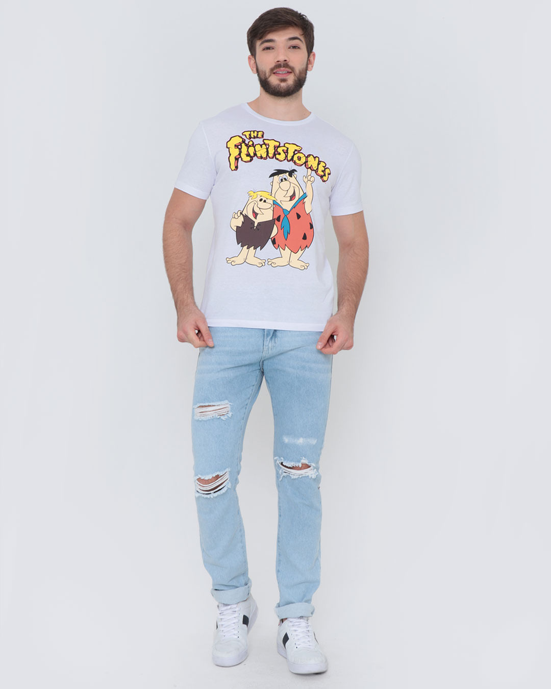 Camiseta-Trw121123-Flintstones--Mc---Branco