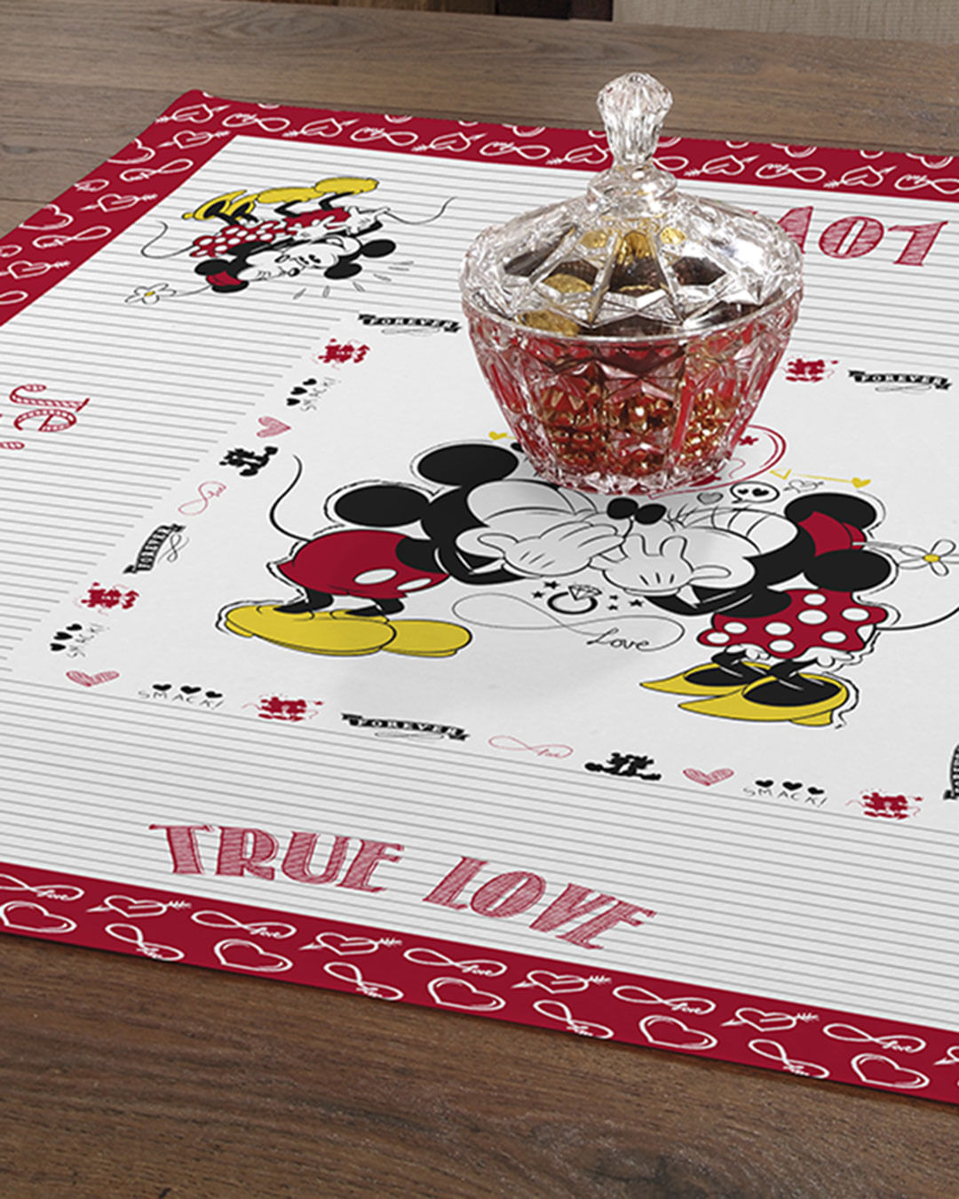 Toalha-De-Cha-78x78-Mickey-E-Minnie---Vermelho-Outros