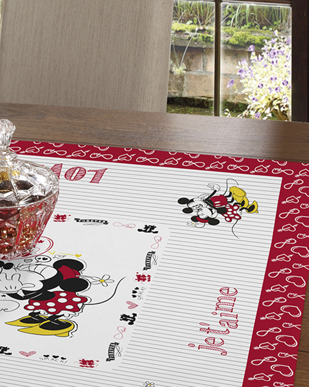 Toalha-De-Cha-78x78-Mickey-E-Minnie---Vermelho-Outros