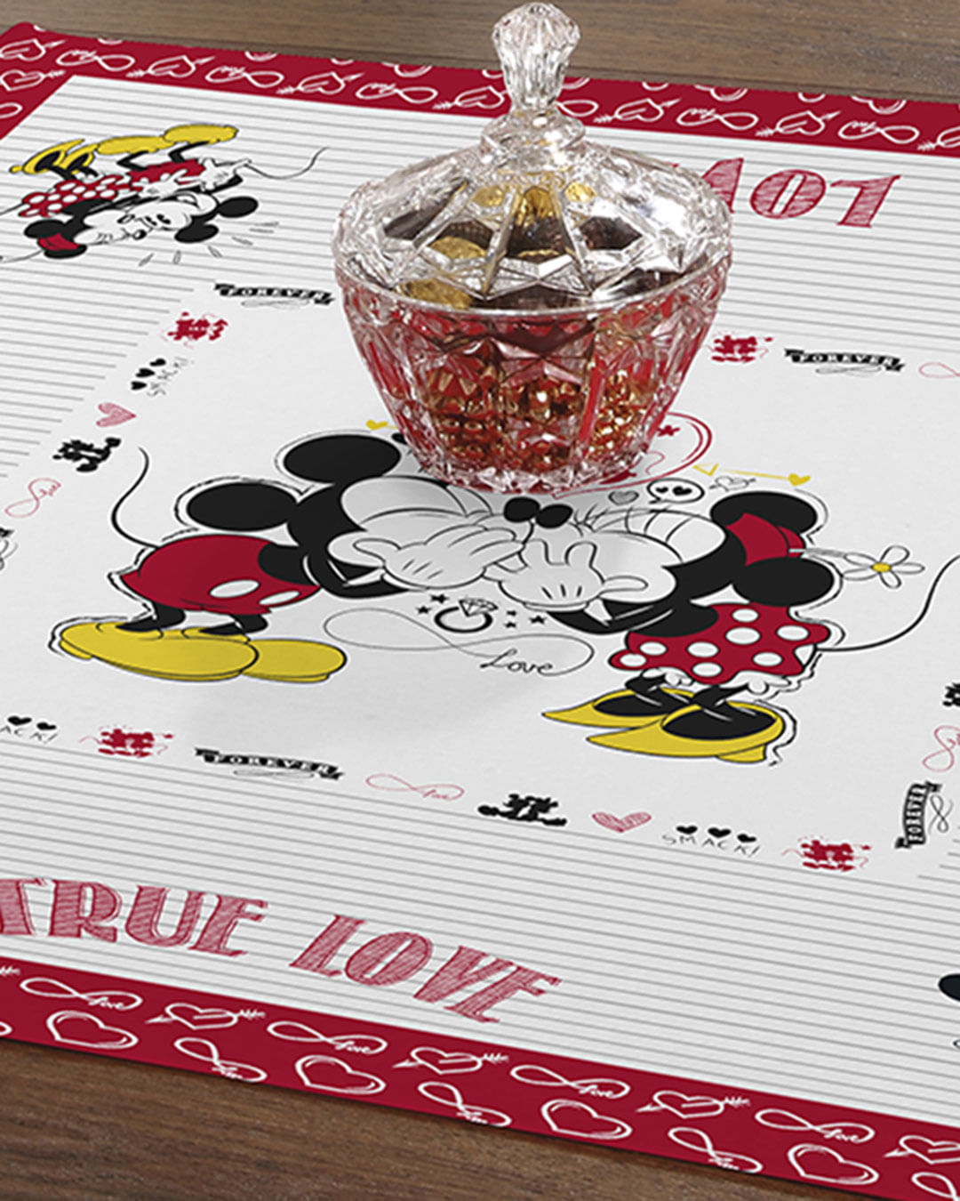 Toalha-De-Cha-78x78-Mickey-E-Minnie---Vermelho-Outros