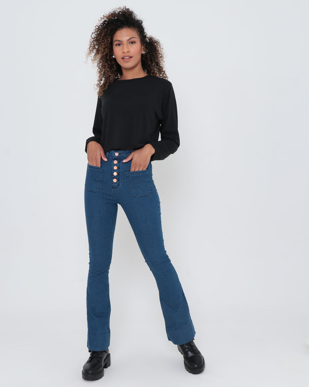 Calca-Cnbf34158-Jns-Flarefem-Ad---Blue-Jeans-Medio