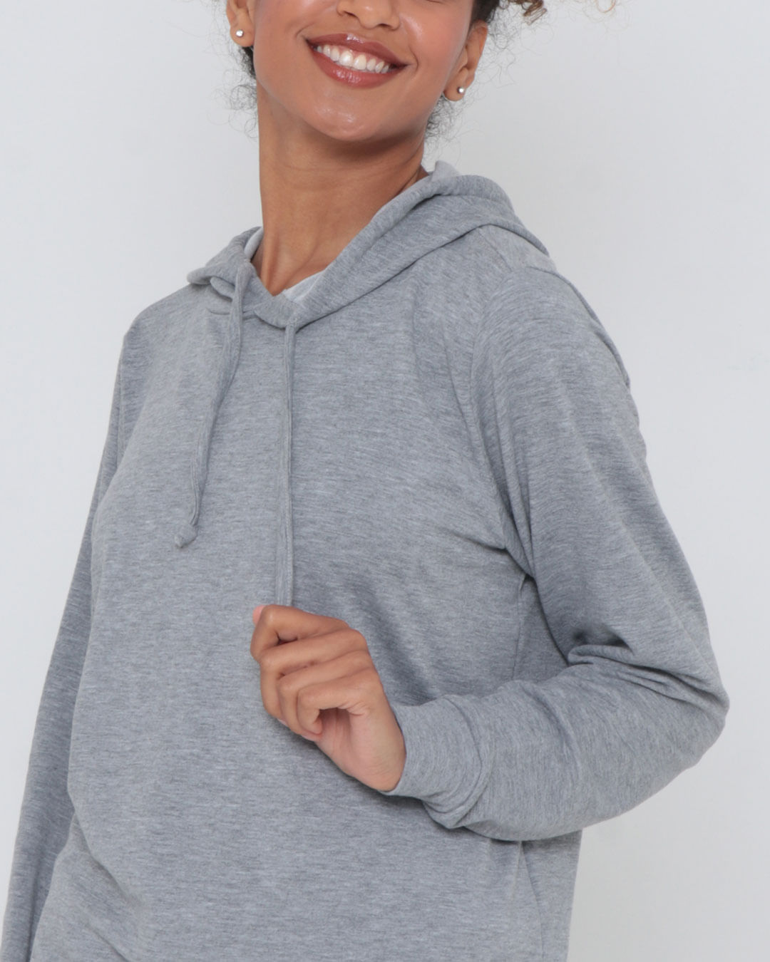 Blusa-Trf21002-Com-Capuz-Mescla---Cinza-Claro