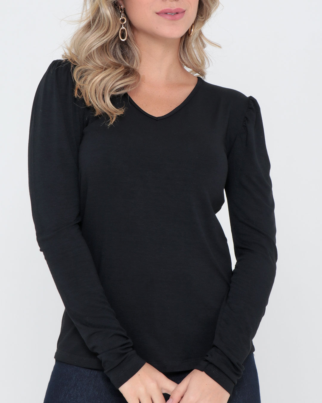 Blusa-5114t-Gola-V-Manga-Princesa---Preto