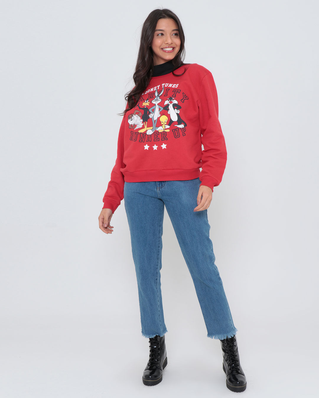 Moletom-Looney-Tunes-T44i21007-P2---Vermelho-Medio