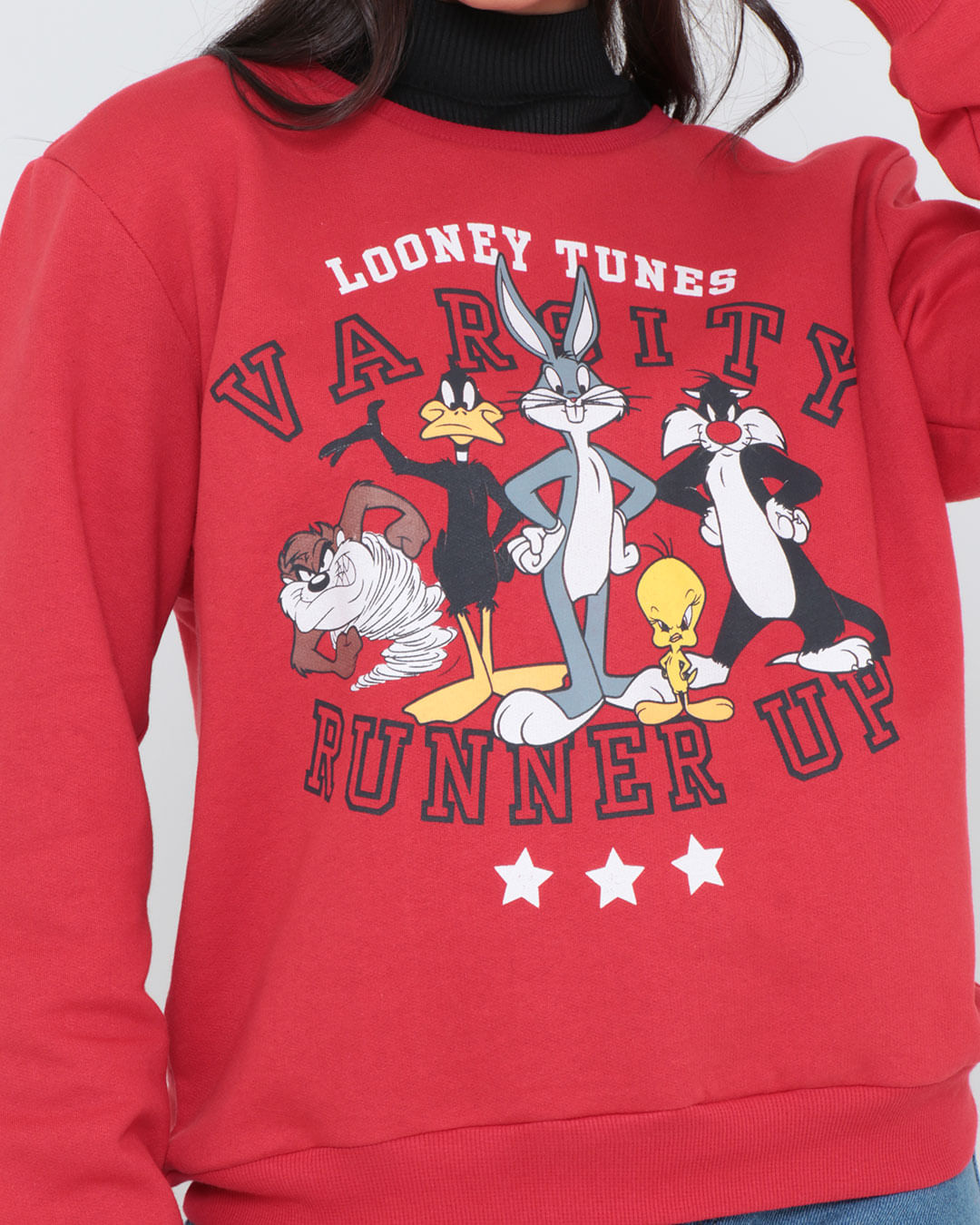 Moletom-Looney-Tunes-T44i21007-P2---Vermelho-Medio