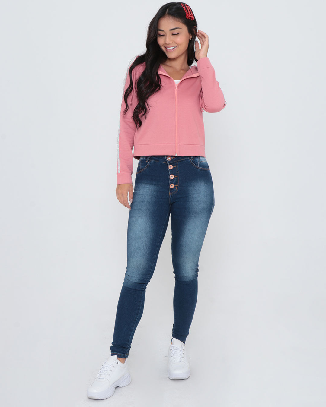 Casaco-Molet-Capuz-Det-Brilho-Mga-20352---Rosa-Claro