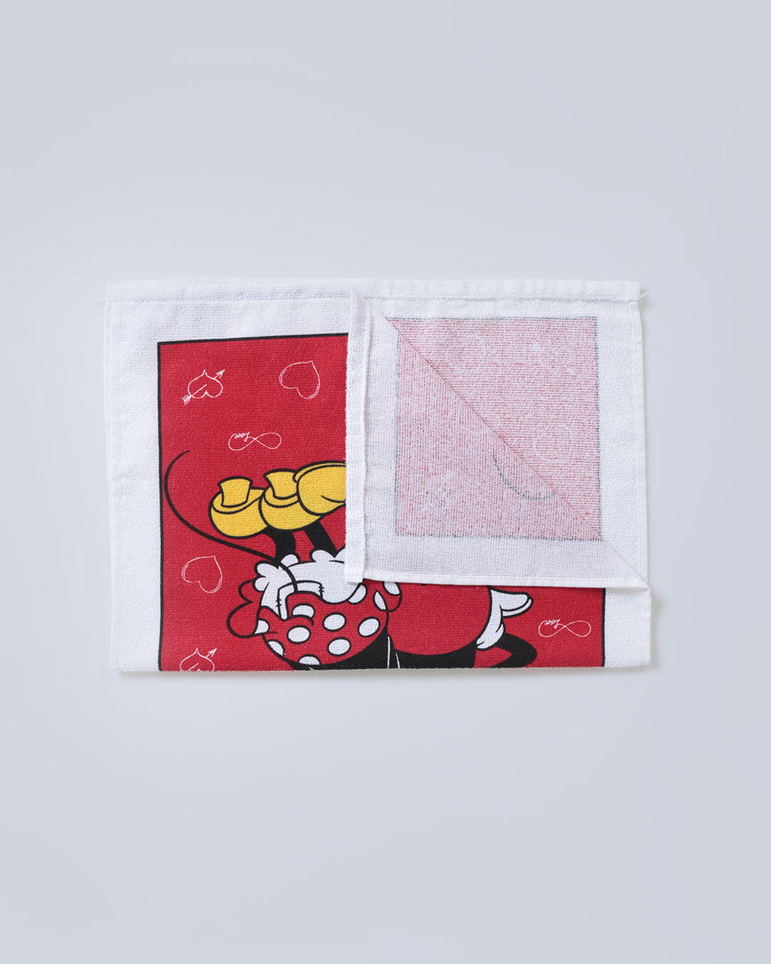 Pano-De-Copa-45x65-Mickey-E-Minnie---Branco-Listrado