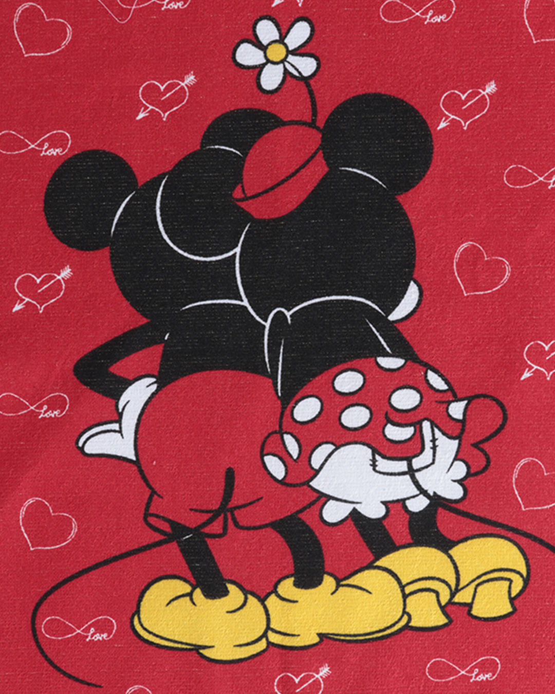 Pano-De-Copa-45x65-Mickey-E-Minnie---Branco-Listrado