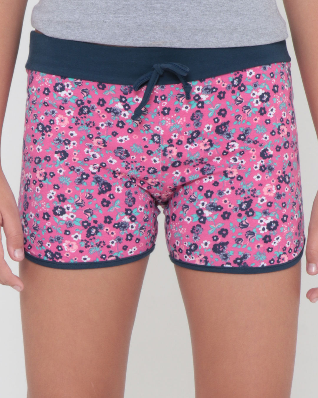Short-Estampado--Cotton-Fem1014---Rosa-Floral