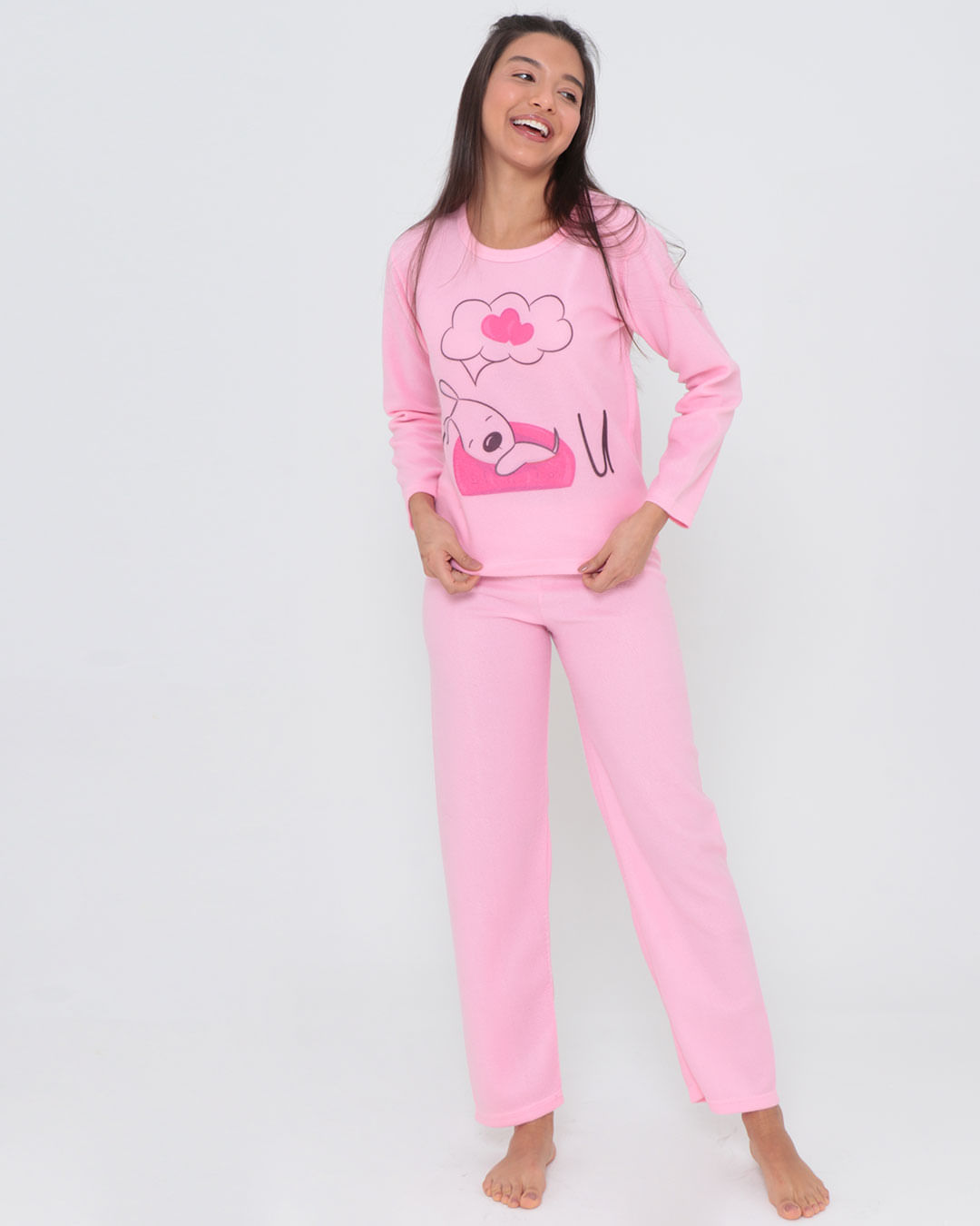 Pij909-Long-Soft-Deccareca-Est-Fro---Rosa-Claro