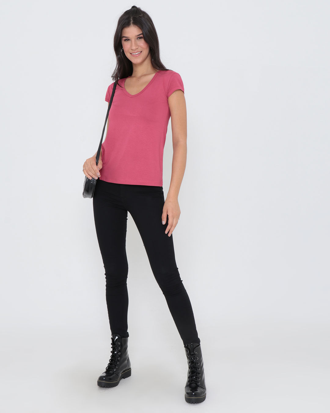 Blusa-707-Gola-V-Manga-Copinho---Vermelho-Escuro