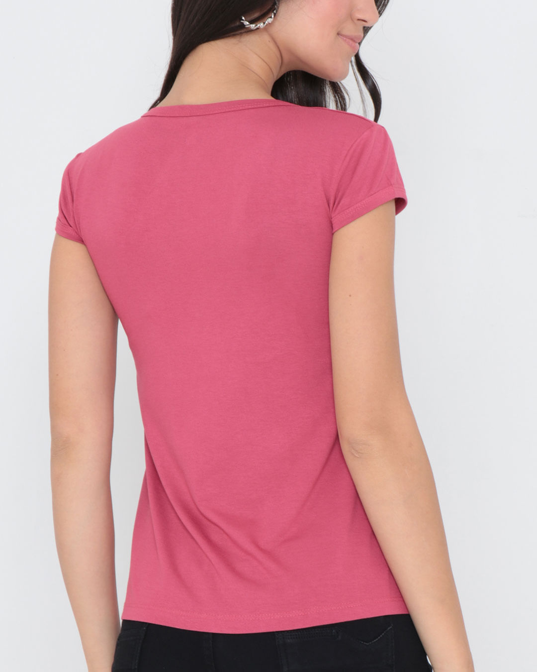 Blusa-707-Gola-V-Manga-Copinho---Vermelho-Escuro