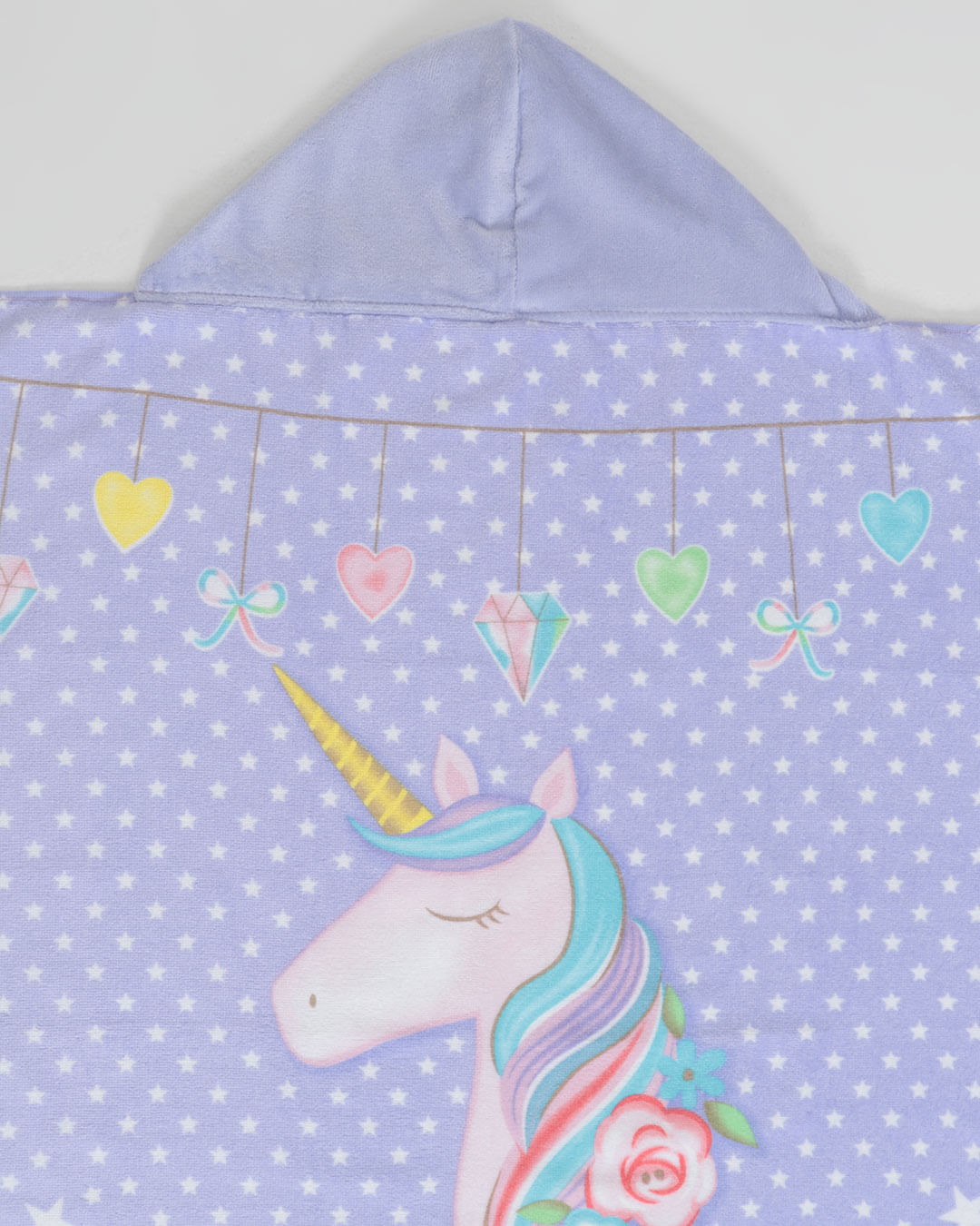 Toalha-Bh-Veludo-Capuz-70x90-Unicorn-Gla---Lilas-Claro
