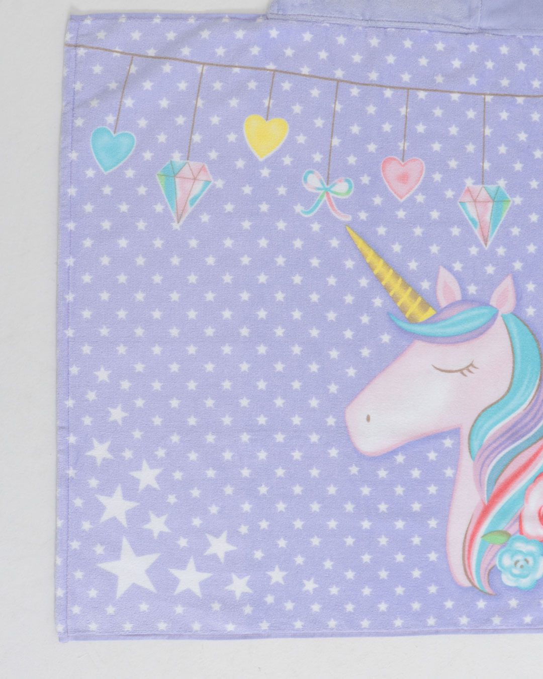 Toalha-Bh-Veludo-Capuz-70x90-Unicorn-Gla---Lilas-Claro