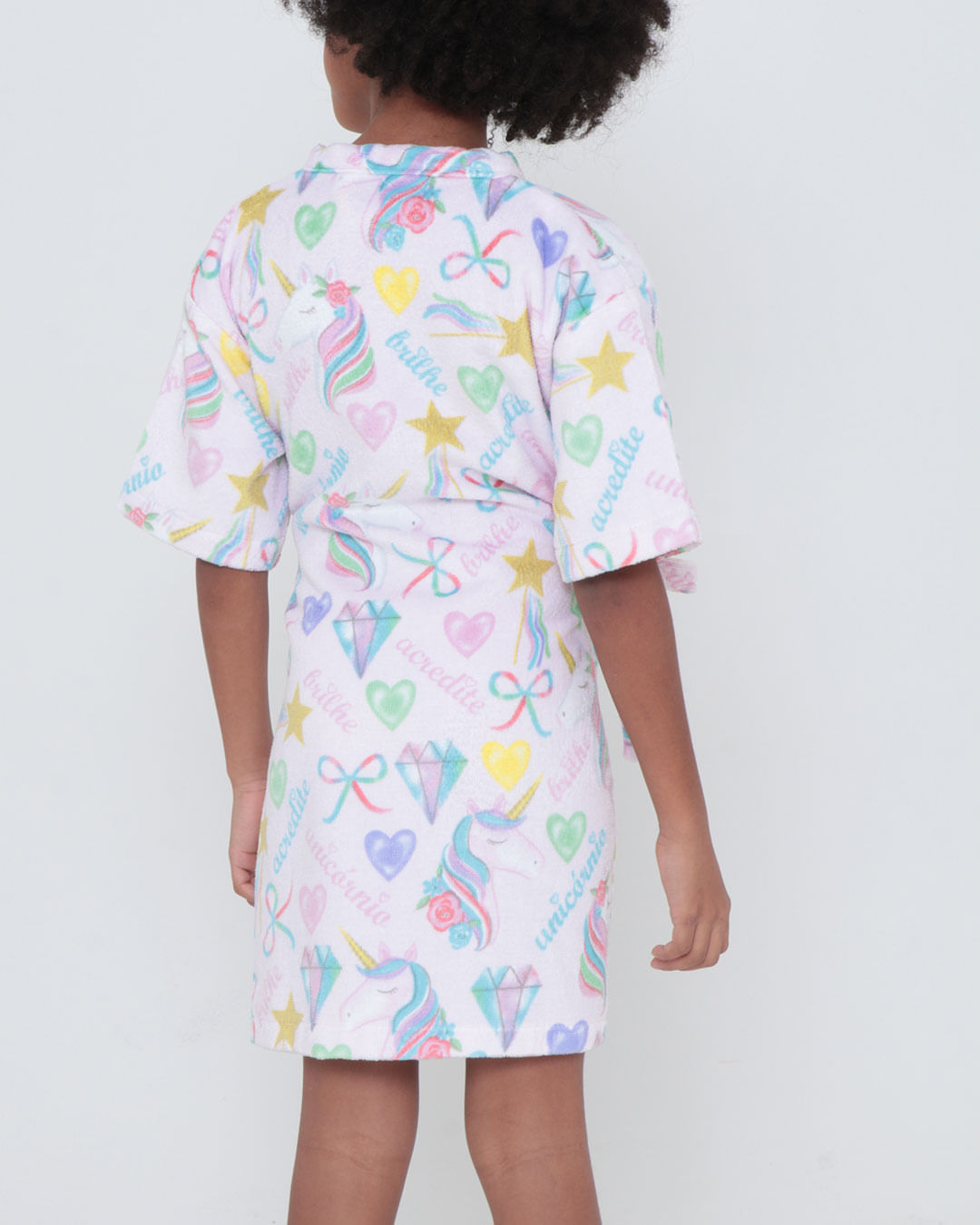 Roupao-Inf-Veludo-Unicorn-Glam---Rosa-Claro
