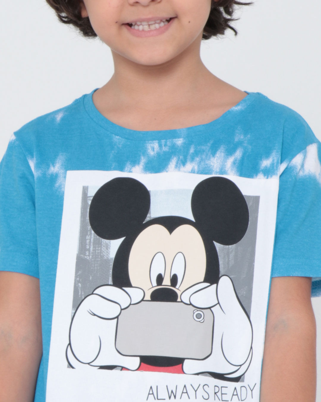 Camiseta-Inf81-Mc-M410-Mickey---Azul-Medio
