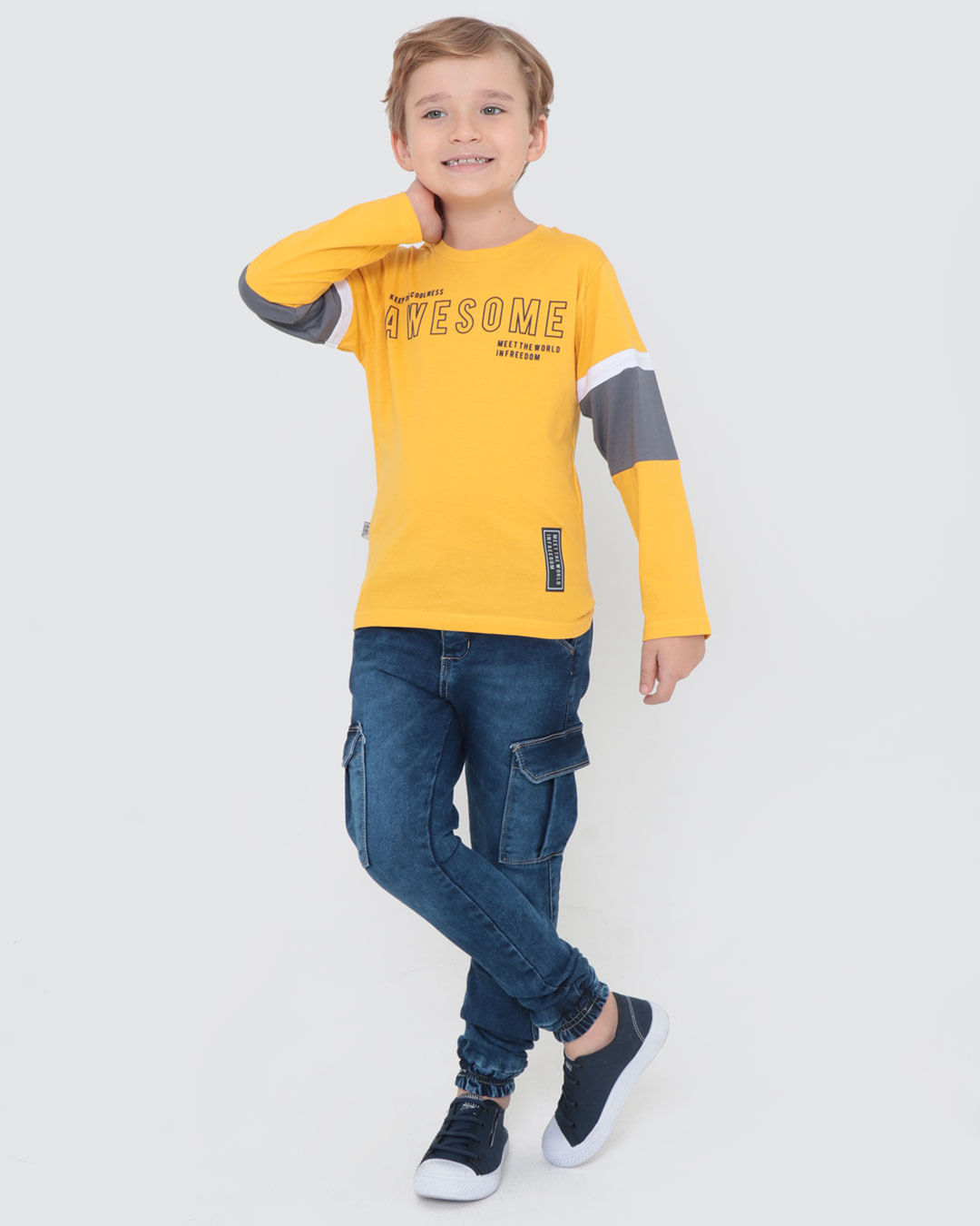 Camiseta-6469-Ml-M410-Sport---Amarelo-Medio