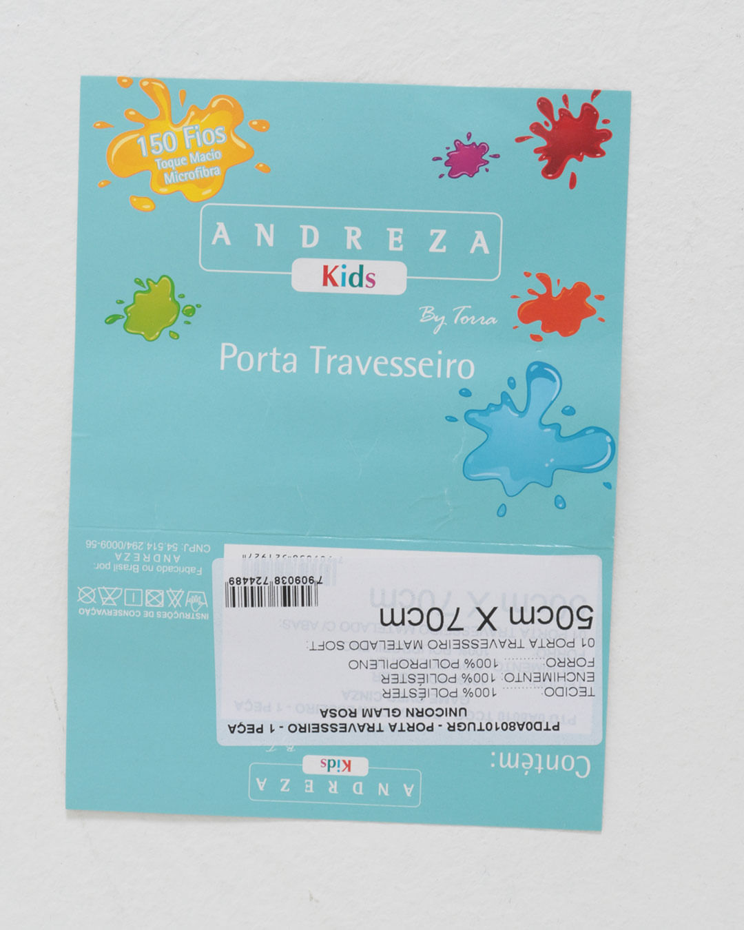 Porta-Trav-Unicorn-Glam-Rosa---Rosa-Claro