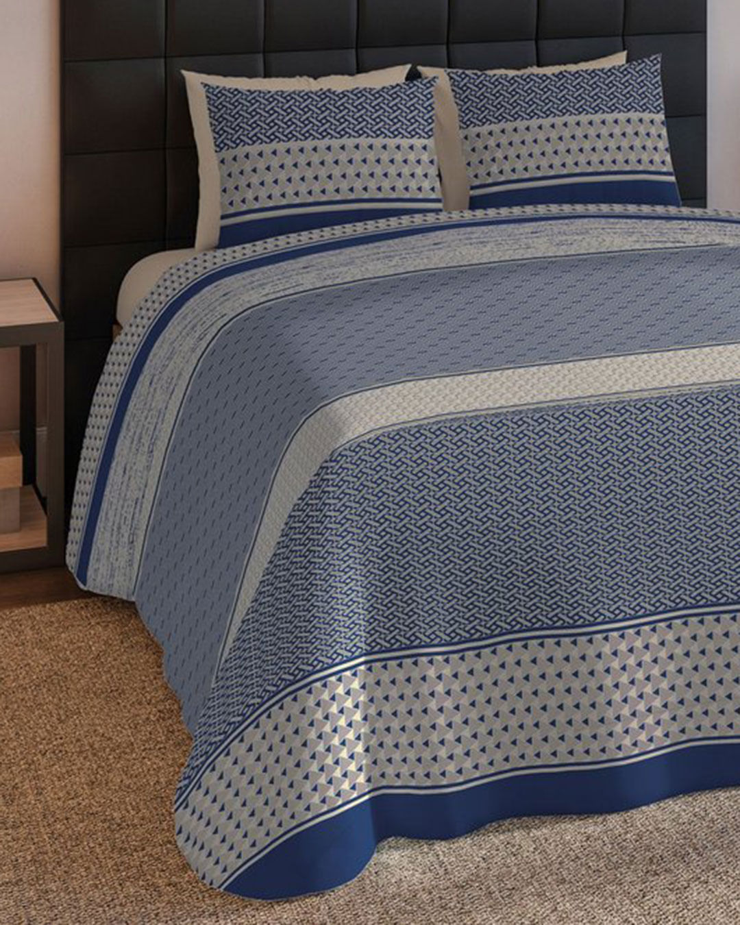 Jg-Cama-Crystal-Casal-4-Pcs---So---Bege-Outros