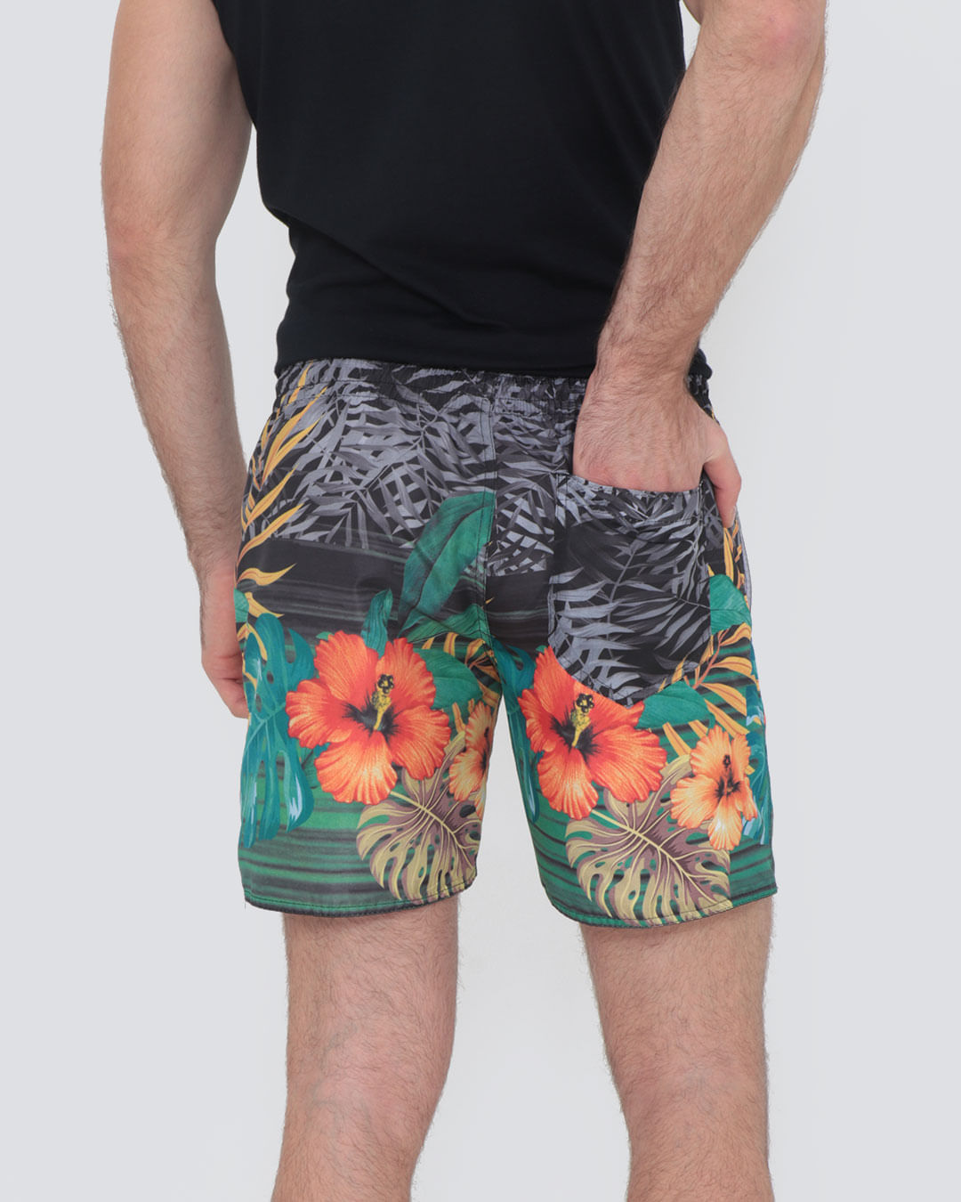 Board-Short-198-Mauricinho-Est-Sort---Preto-Floral