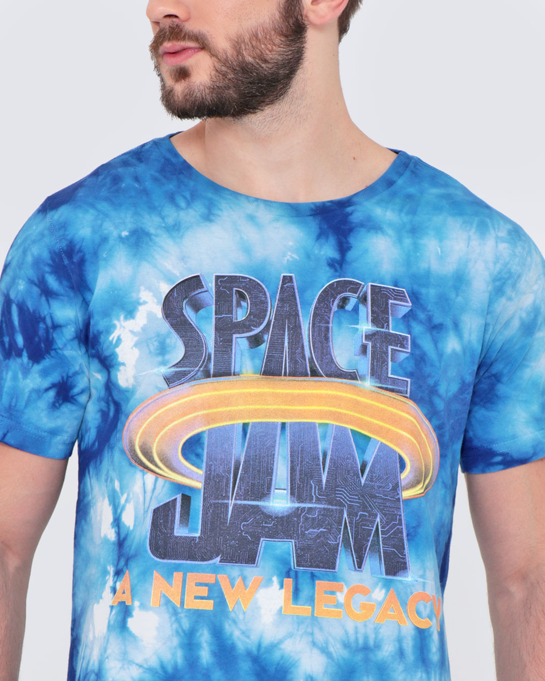 Camiseta-Space-Jam-Ttj115-P-Ao-Gg---Azul-Medio