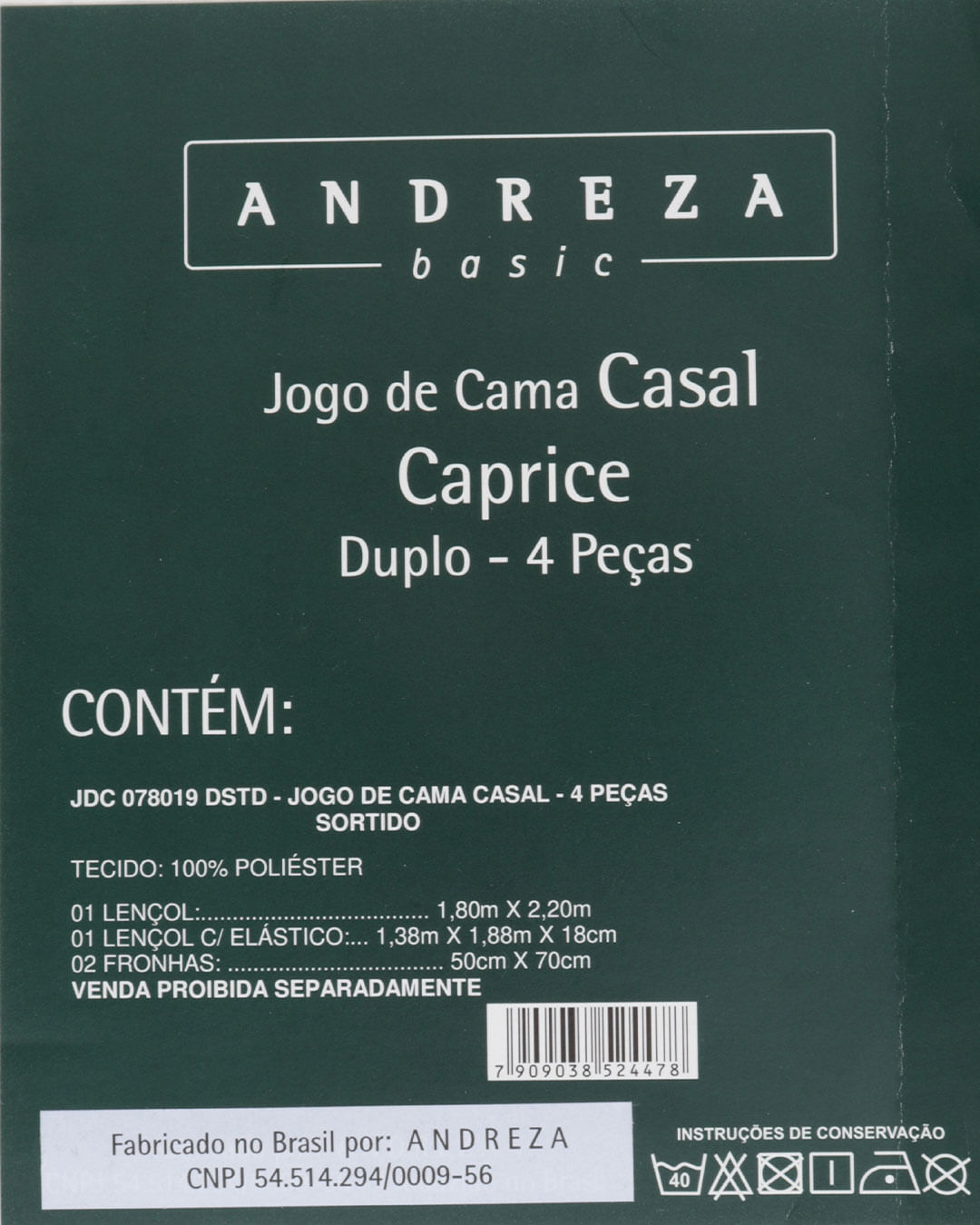 Jogo-De-Cama-Casal-Caprice---4-Pecas---Rosa-Geometrico