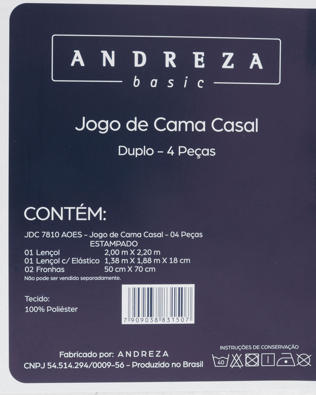 Jogo-De-Cama-Casal-Caprice---4-Pecas---Cinza-Floral