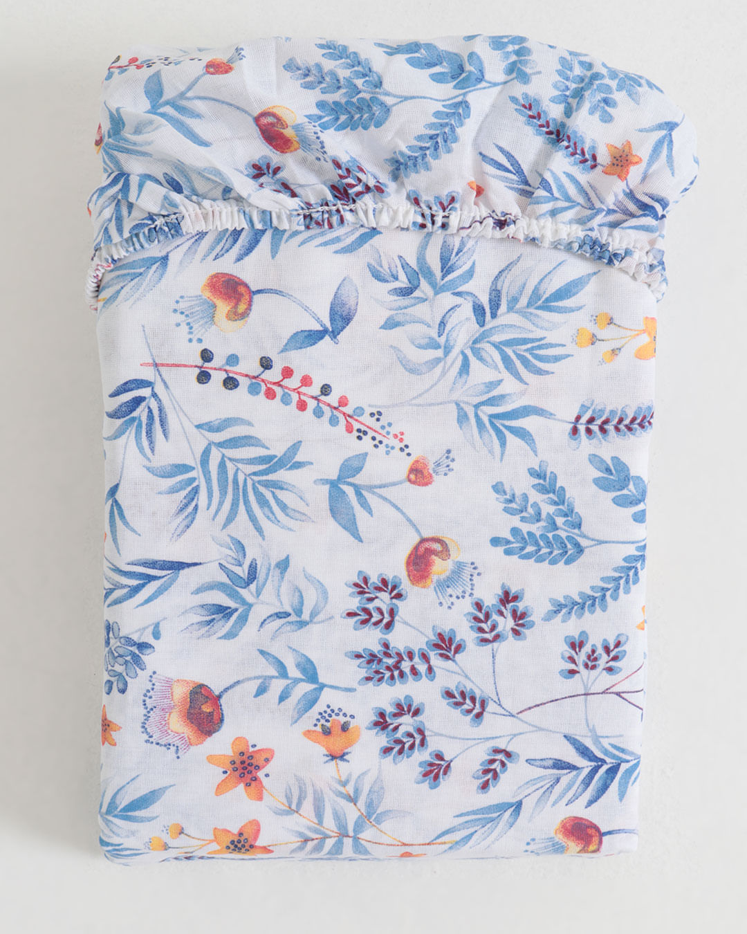 Jg-Cama-Casal-Marie-Azul---3-Pc---Branco-Floral