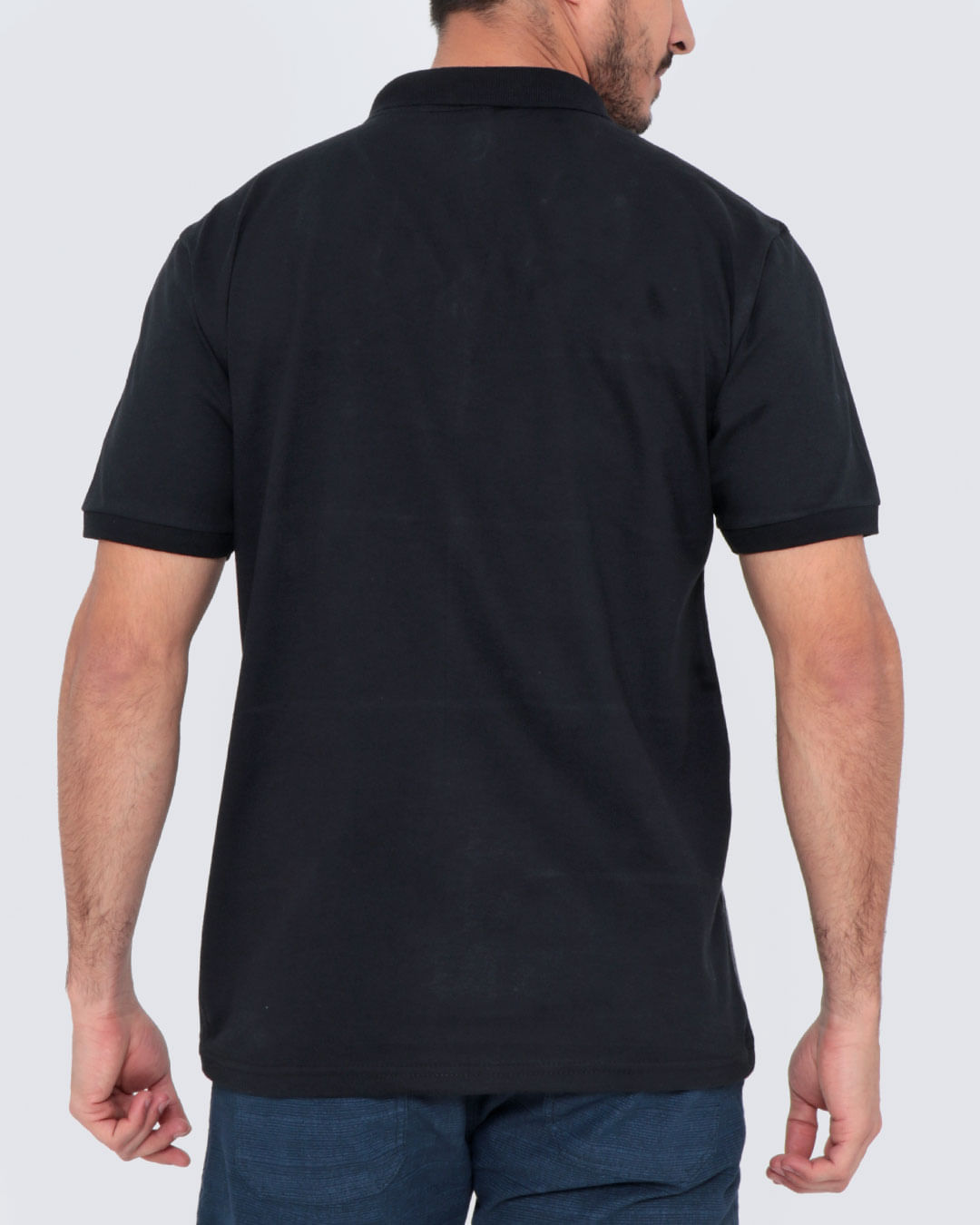 Polo-Ib12012-Recbolso-Preta-Pgg---Preto-Listrado