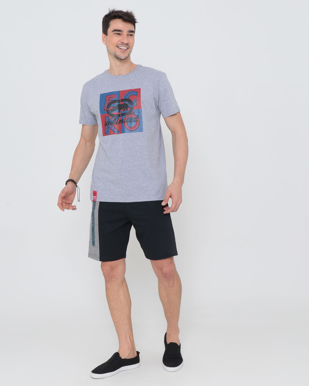 Camiseta-Ek-U063a-Masc-Estampada---Cinza-Claro