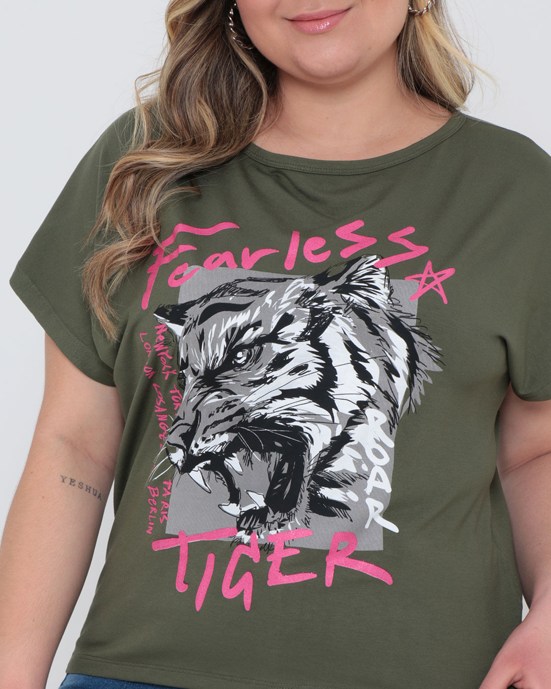 Tshirt-5382-Fearless---Verde-Escuro
