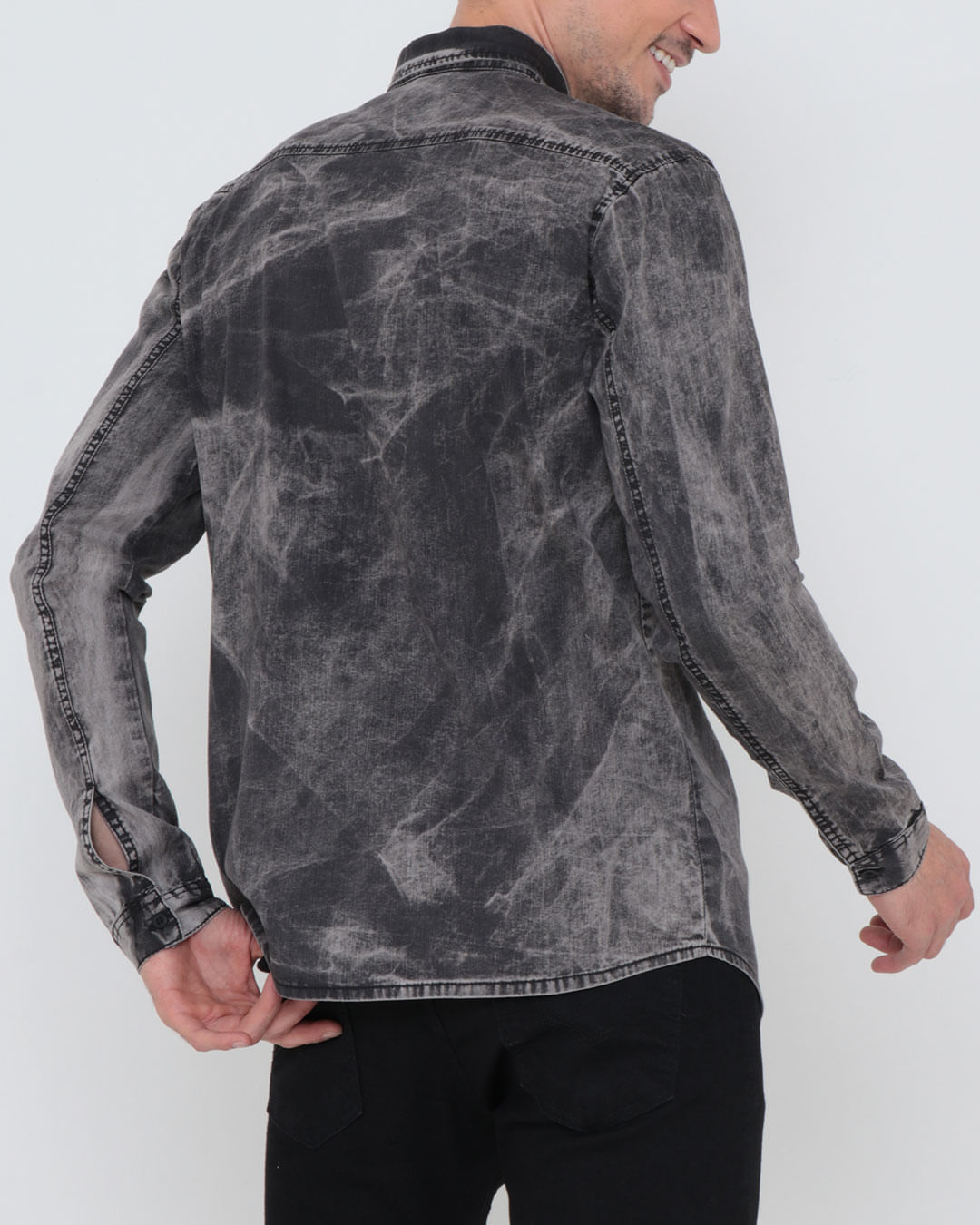 Camisa-Jns-Ml-Jvm-Black-2447e---Black-Jeans-Medio