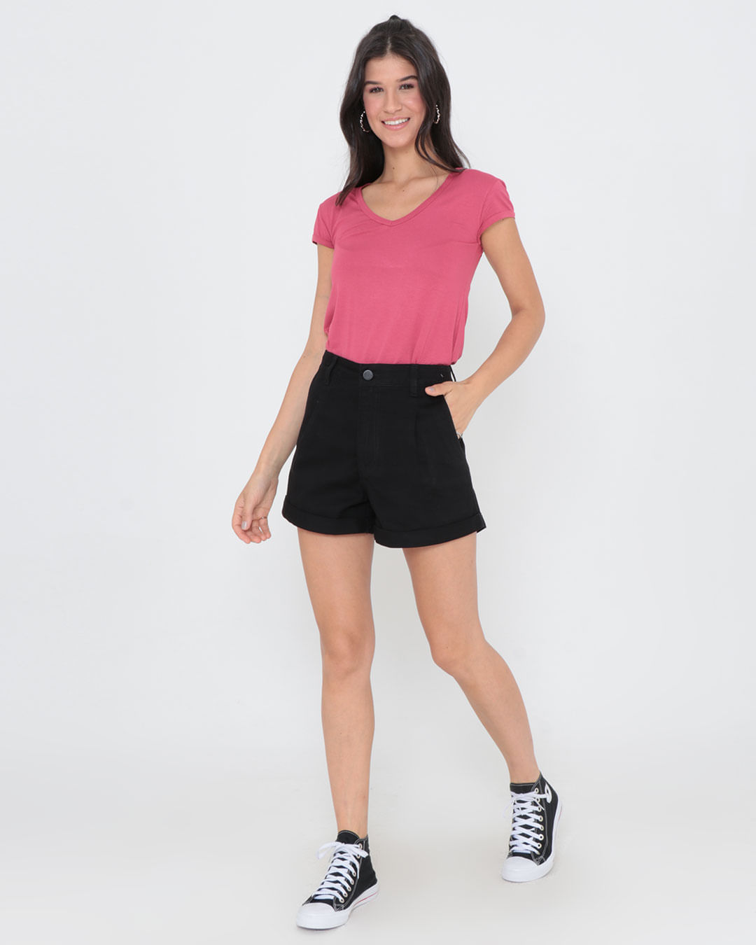 Short-V21-16-Srj-Barra-Dobfem-Ad---Preto