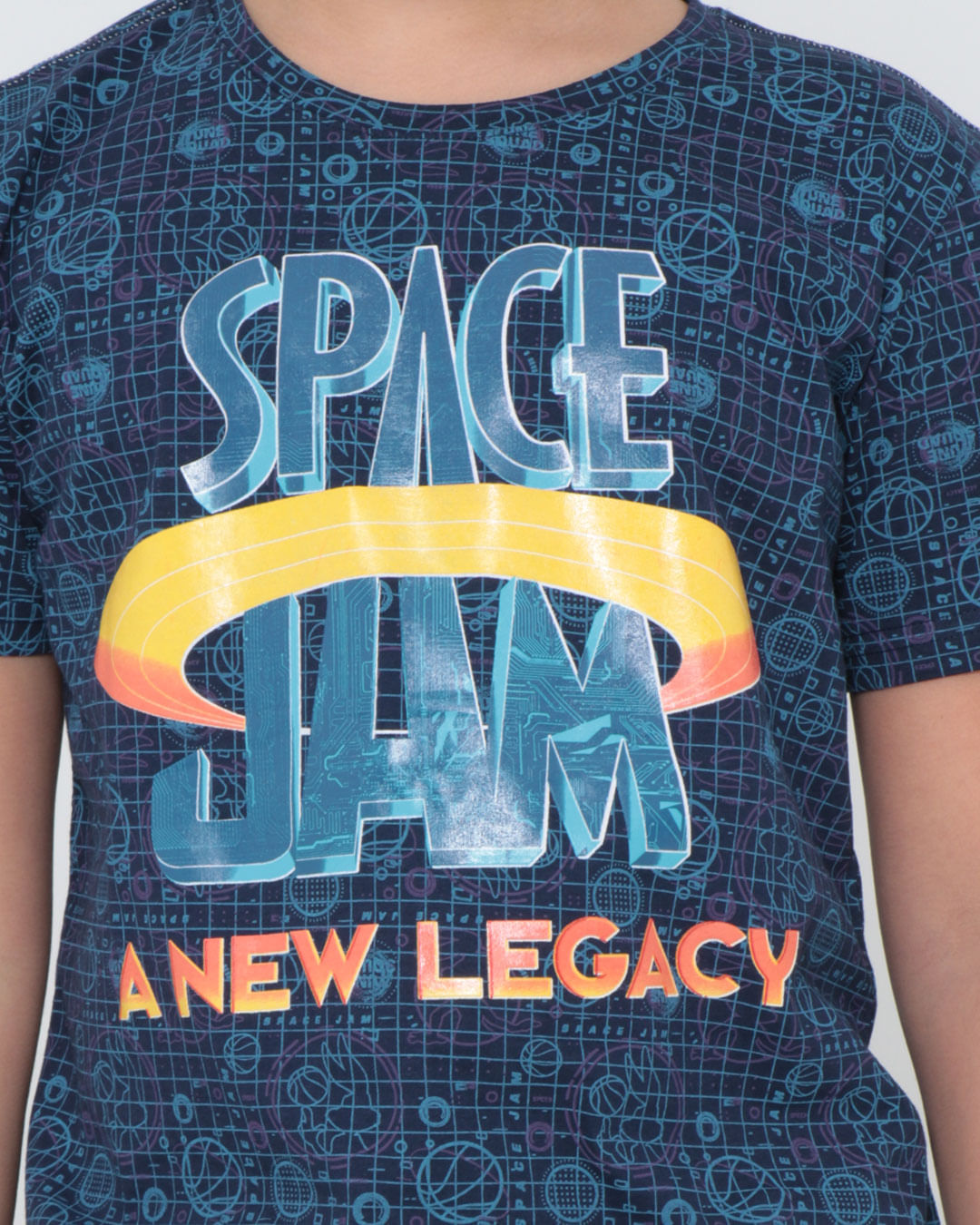 Camiseta-Jm519-Mc-M1016-Space-Jam---Marinho