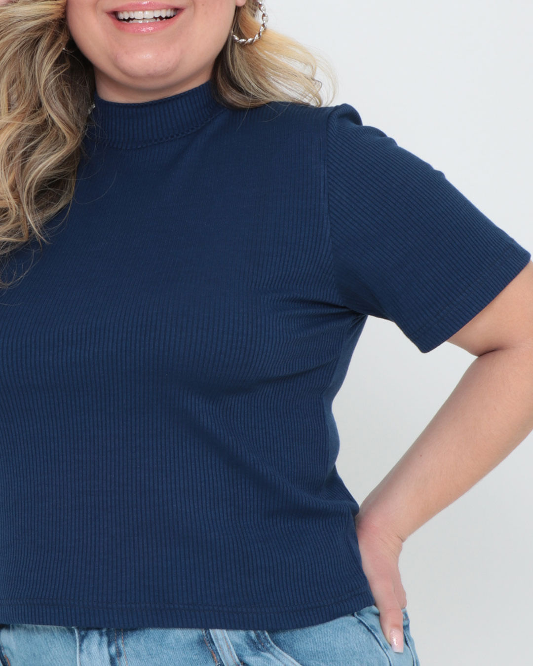 Tshirt-7850pl-Ribana-Gola-Alta---Marinho