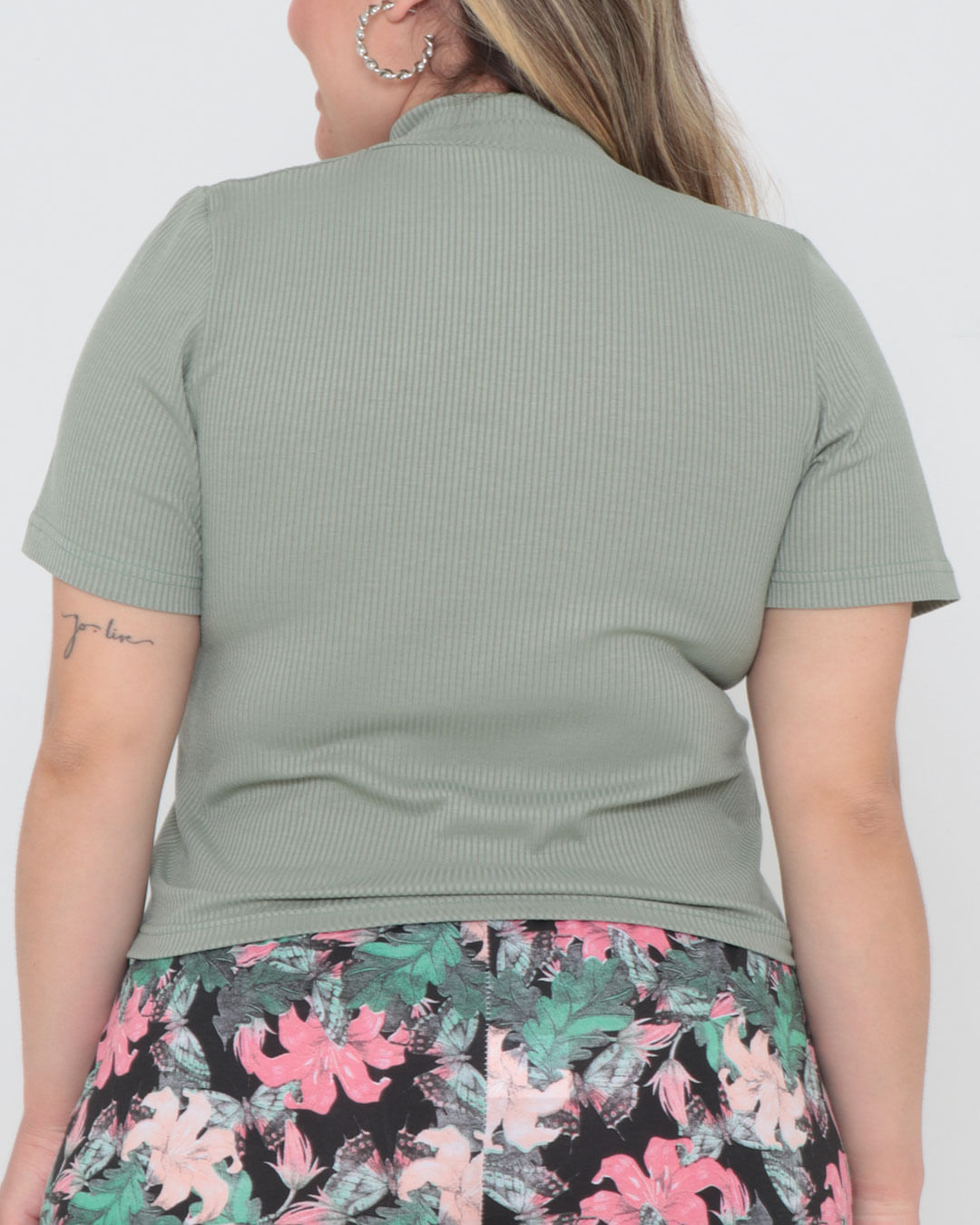 Tshirt-7850pl-Ribana-Gola-Alta---Verde-Claro