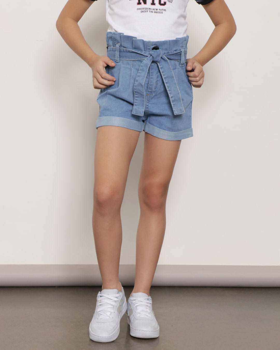 Shorts-Clochard-Fem-48-Lc---Blue-Jeans-Claro