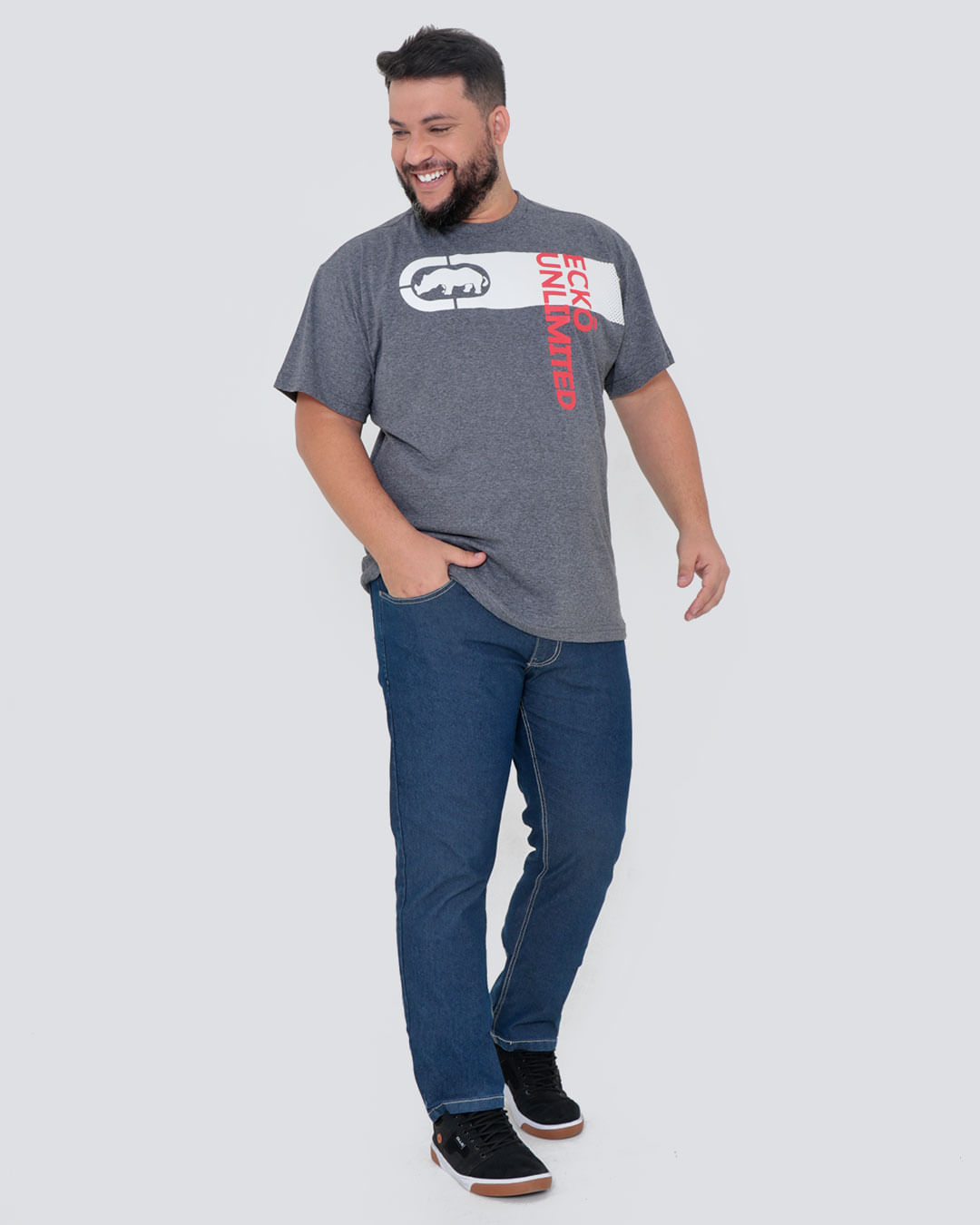 Camiseta-U049a-Estampada-Ecko-Plus---Mescla-Medio
