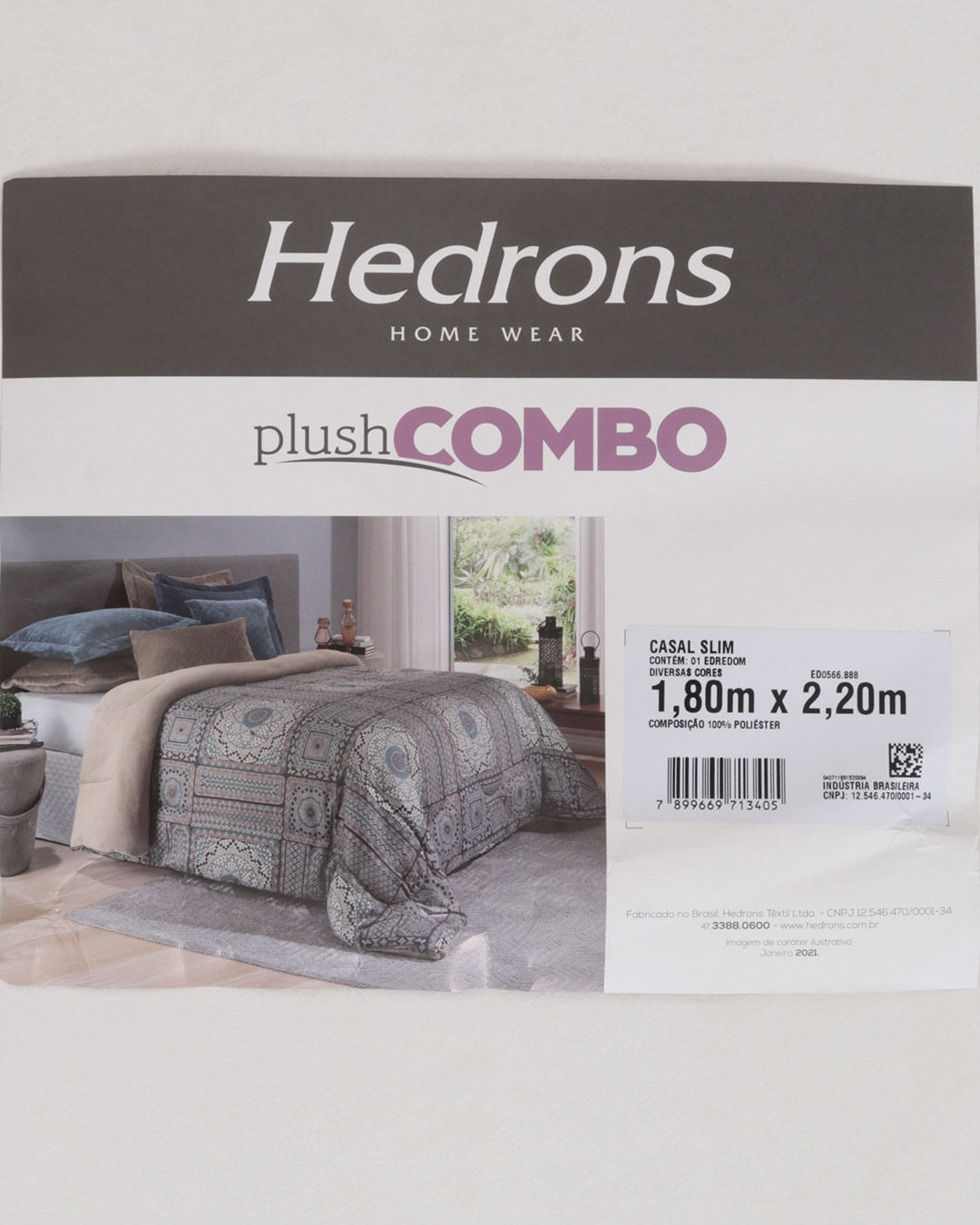 Coberdrom-Casal-Plush-Combo-Soft-Slim---Rosa-Floral