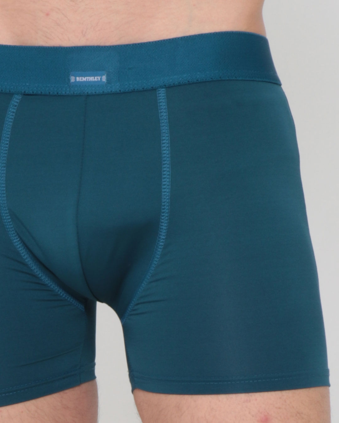 Cueca-1710-Boxer-Micro-Lisa---Verde-Escuro