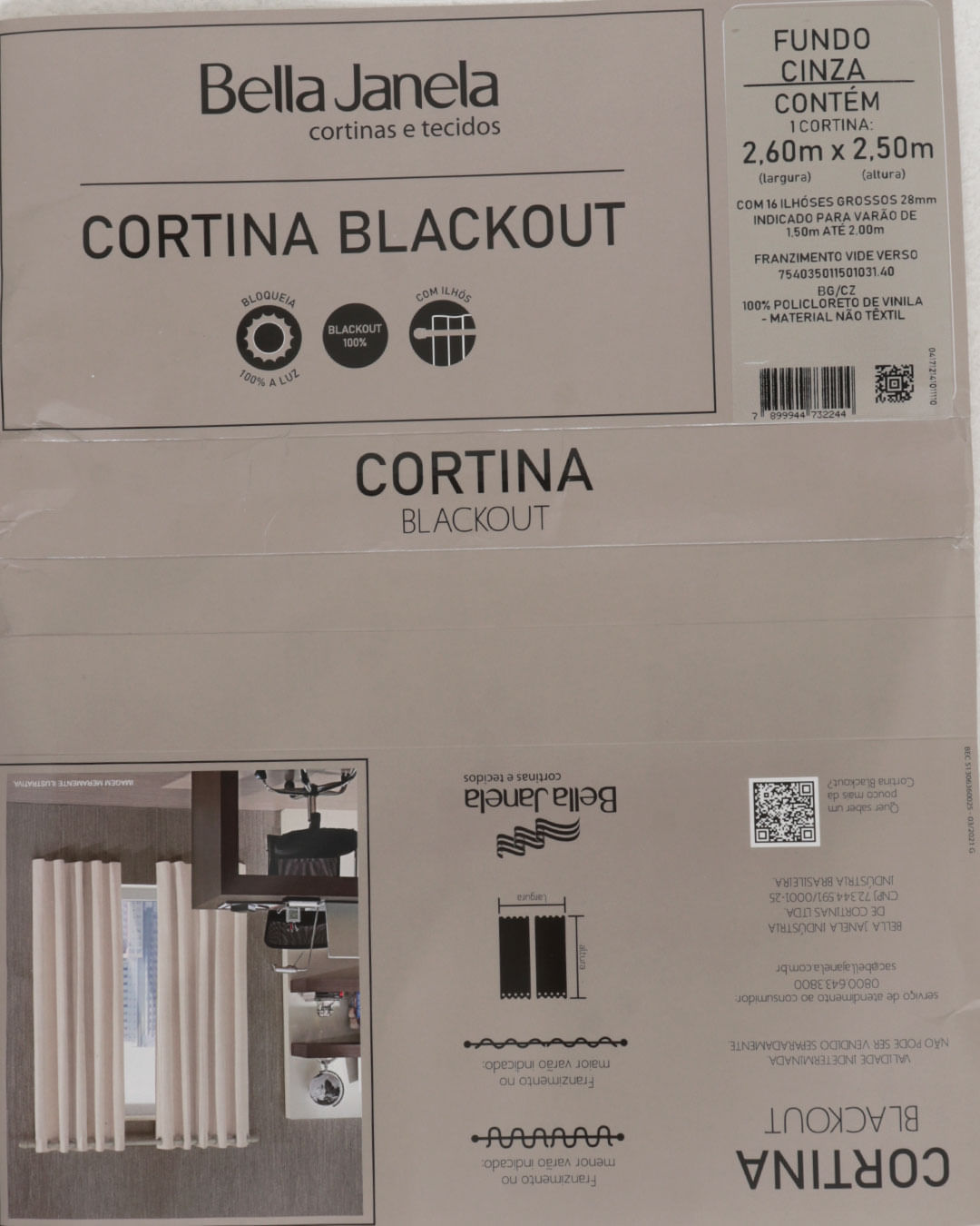 Cortina-Corta-Luz-Ilhos-Varao-Ate-2-Mts---Bege-Claro