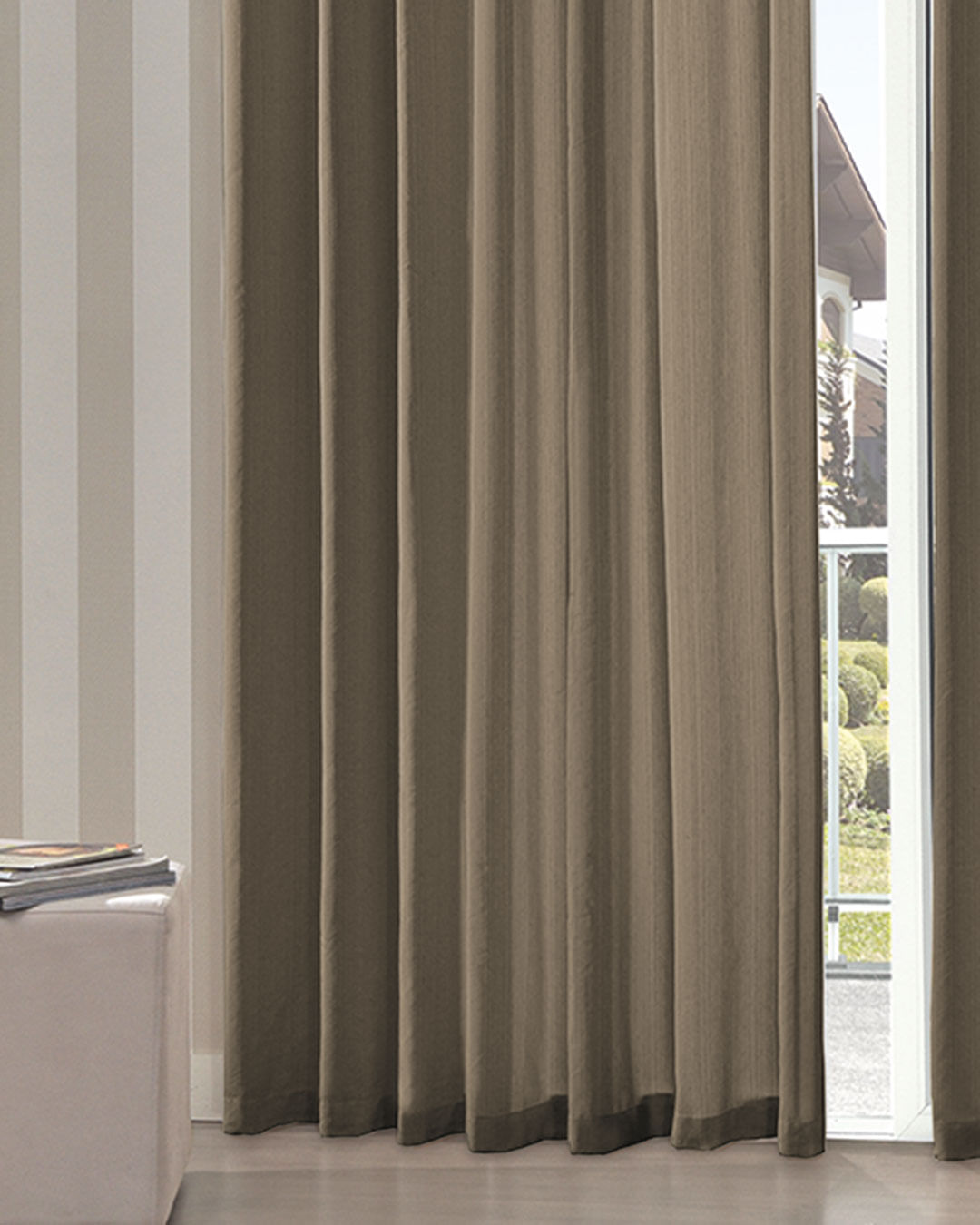 Cortina-Rustica-Pantex-260-X-230-Sort---Marrom-Medio