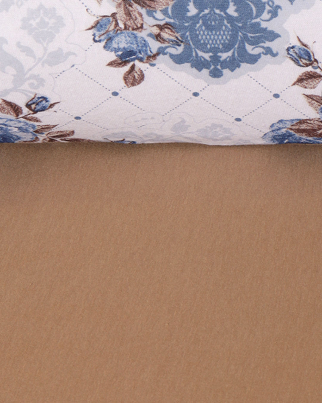 Jg-De-Cama-Casal-Slim-3-Pcs---Azul-Floral
